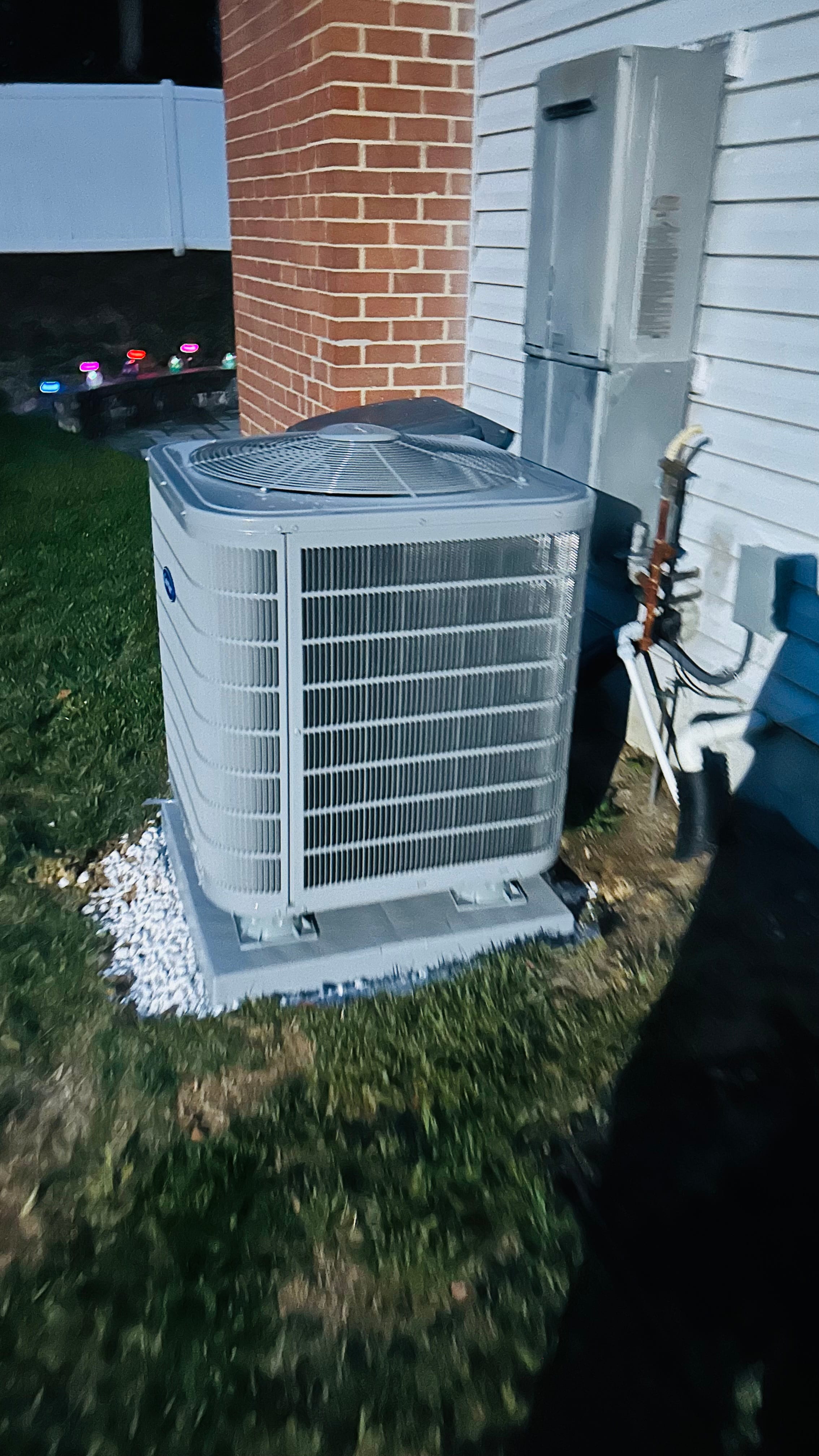 Residential heating or cooling system